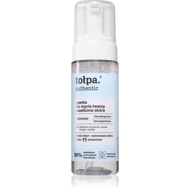 Tołpa Authentic Facial Cleansing Foam Reinigingsschuim met Hydraterende Werking 150 ml