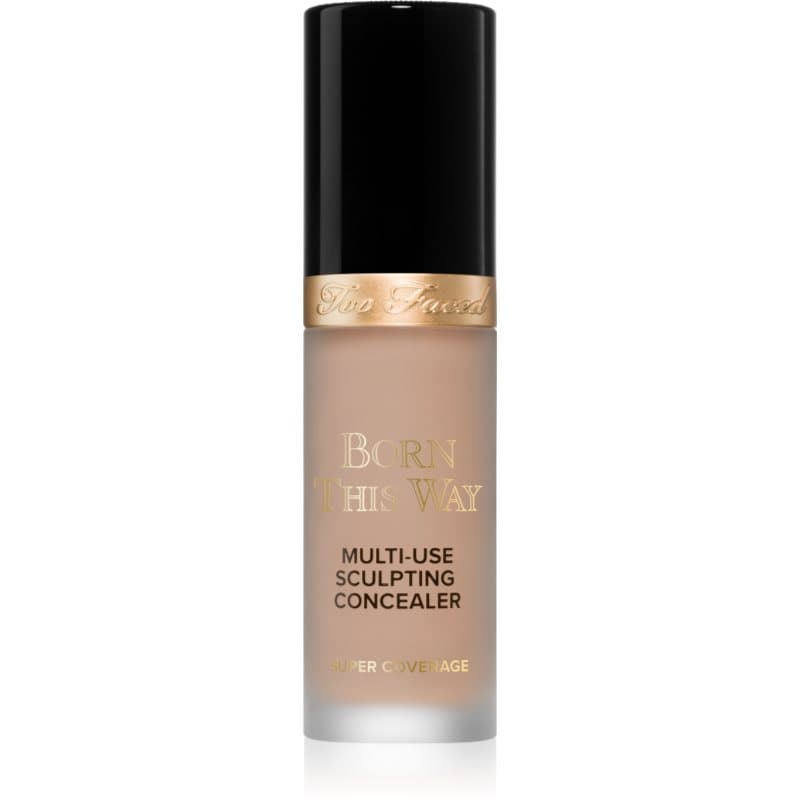Too Faced Born This Way Super Coverage Multi-Use Concealer Langaanhoudende Consealer voor Volledige Dekking Tint Cream Puff 13,5 ml