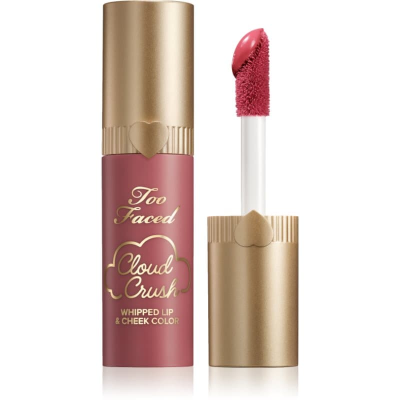 Too Faced Cloud Crush Whipped Lip & Cheek Color Vloeibare Blush voor LIppen en Wangen Tint Headliner 4.3 g