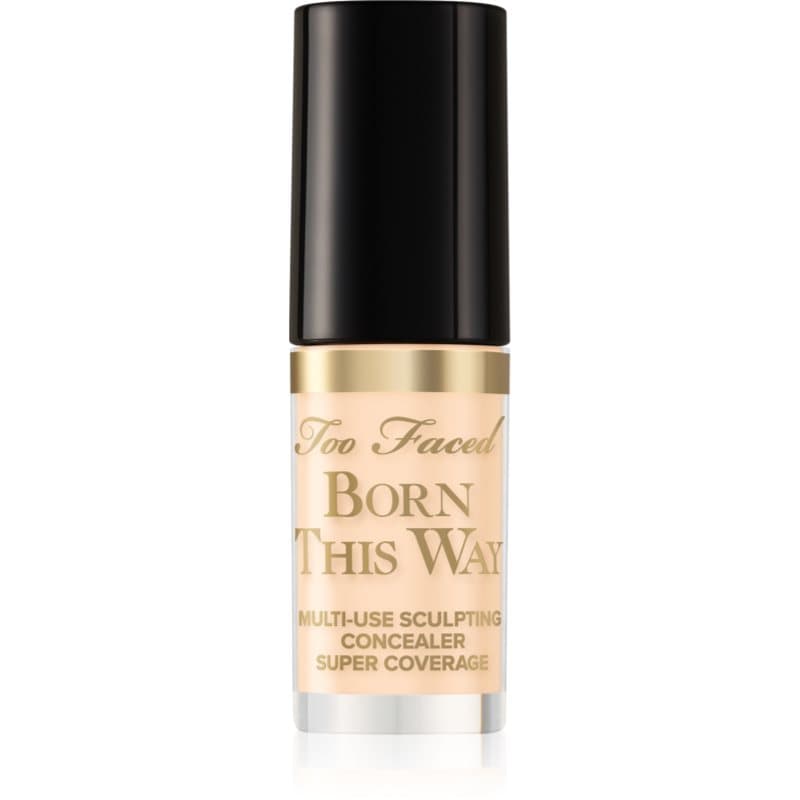 Too Faced Born This Way Super Coverage Multi-Use Concealer Travel Size Langaanhoudende Consealer voor Volledige Dekking Tint Swan 2 ml