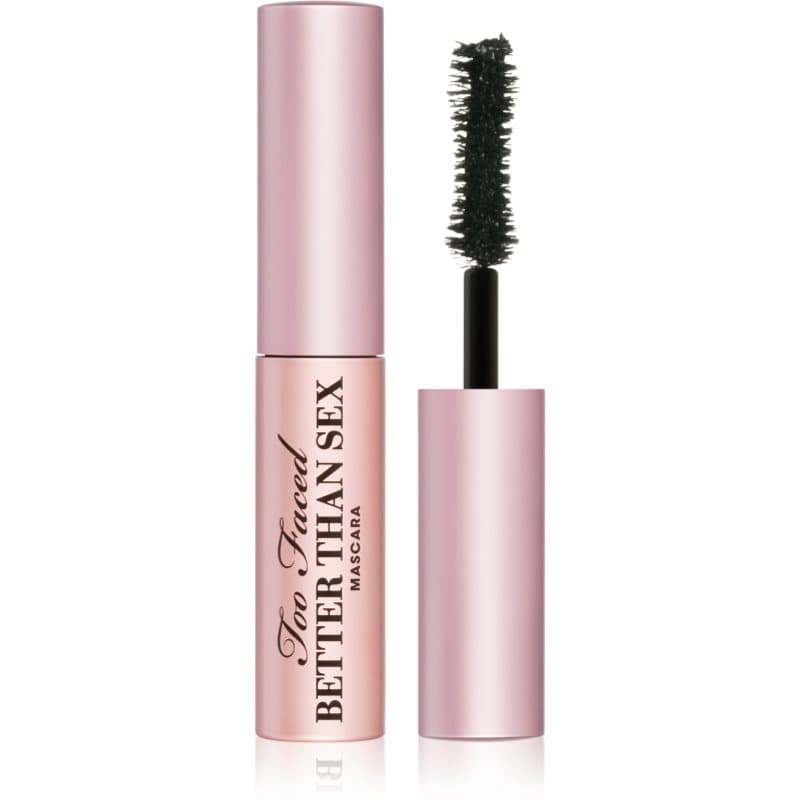 Too Faced Better Than Sex Mascara Travel Size Mascara voor Maximale Volume Tint Black 4.8 g