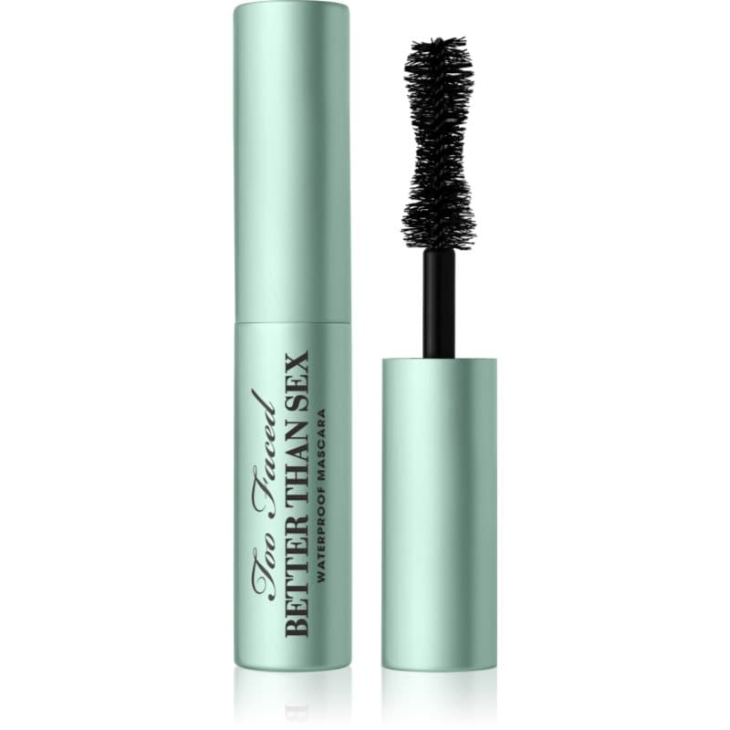Too Faced Better Than Sex Waterproof Mascara Travel Size Waterproef Mascara voor Volume en Volle Wimpers 4.8 g