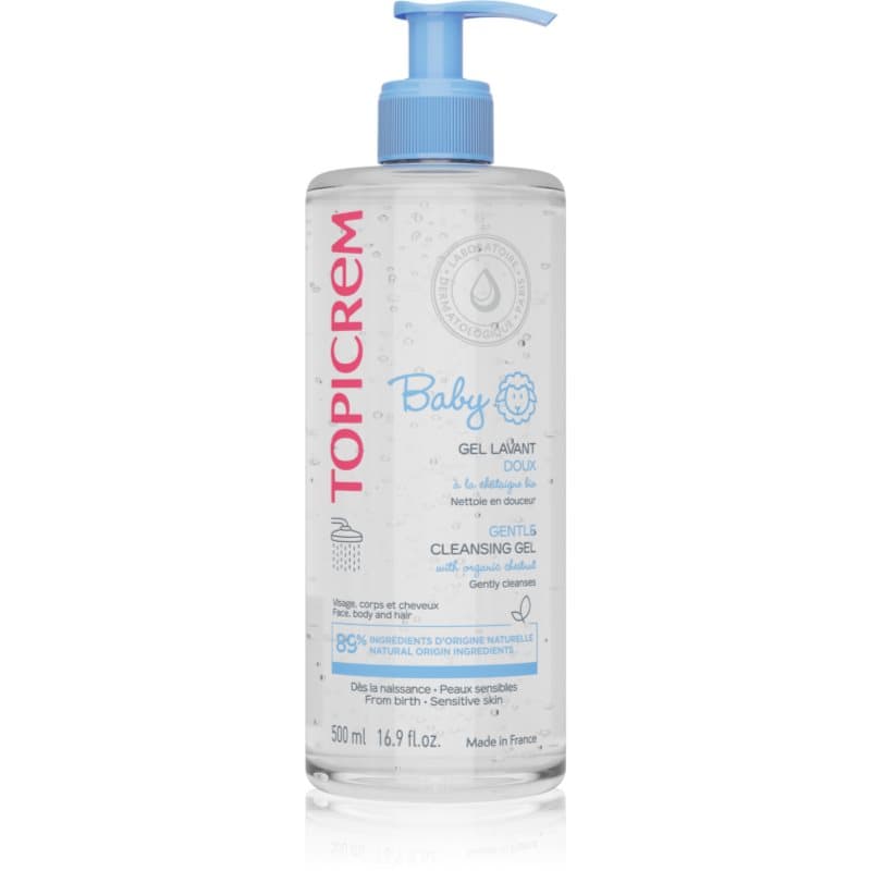 Topicrem BABY My 1st Cleansing Gel 2in1 reinigingsgel voor lichaam en haar voor Kinderen vanaf Geboorte 500 ml