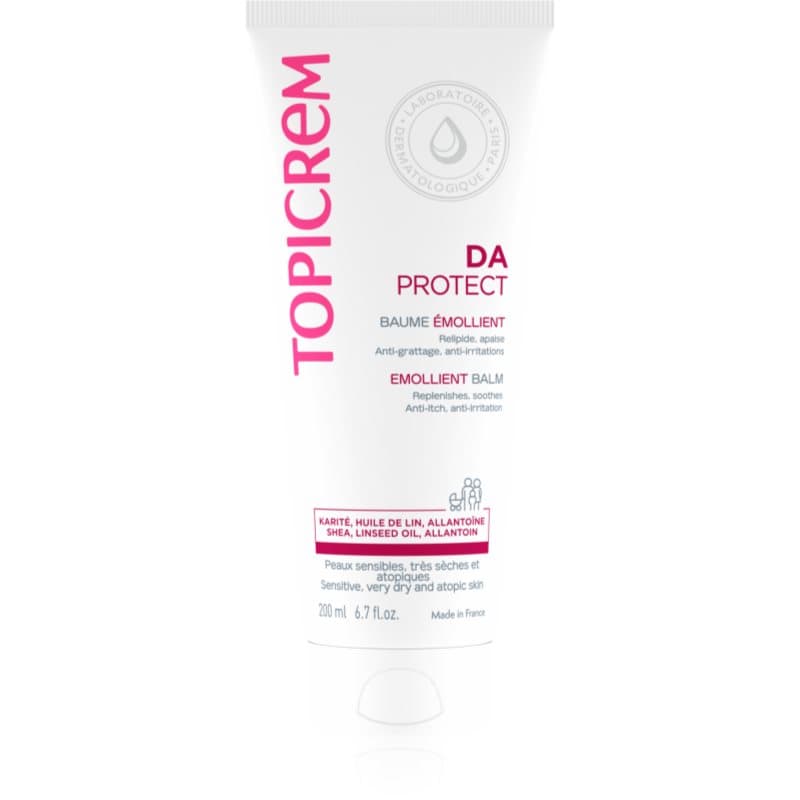 Topicrem AD Emollient Balm Verzorgende Body Balsem voor Zeer Droge Gevoelige en Atopische Huid 200 ml