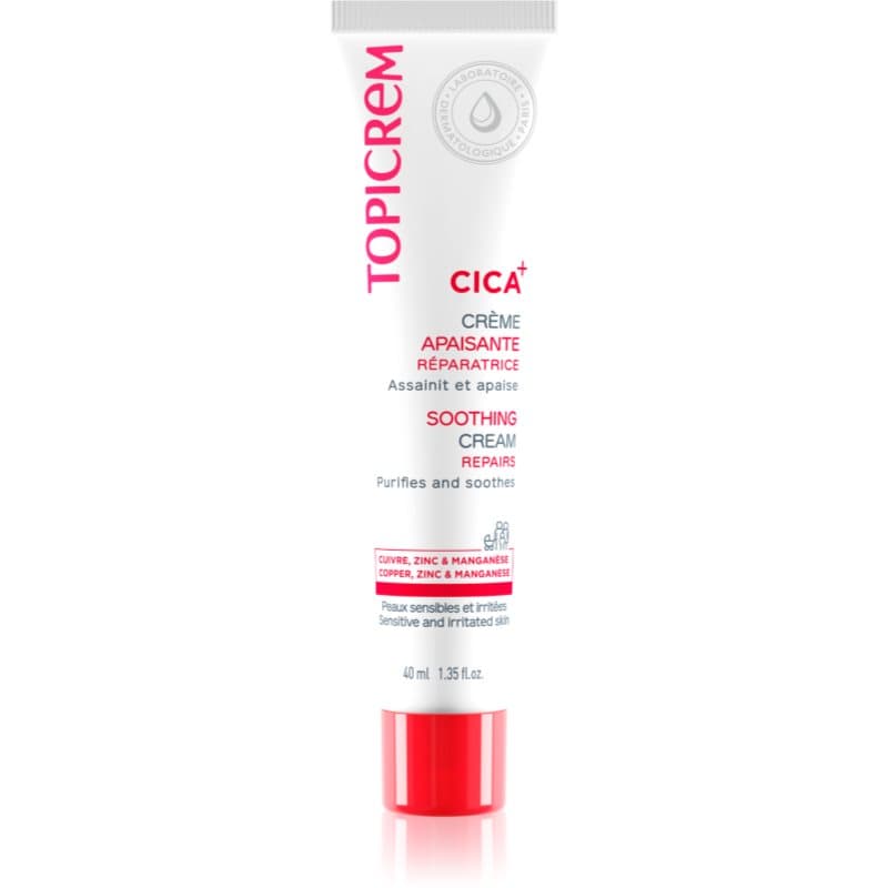 Topicrem CICA Soothing Cream Intensief Herstellende Crème voor Geirriteerde Huid 40 ml