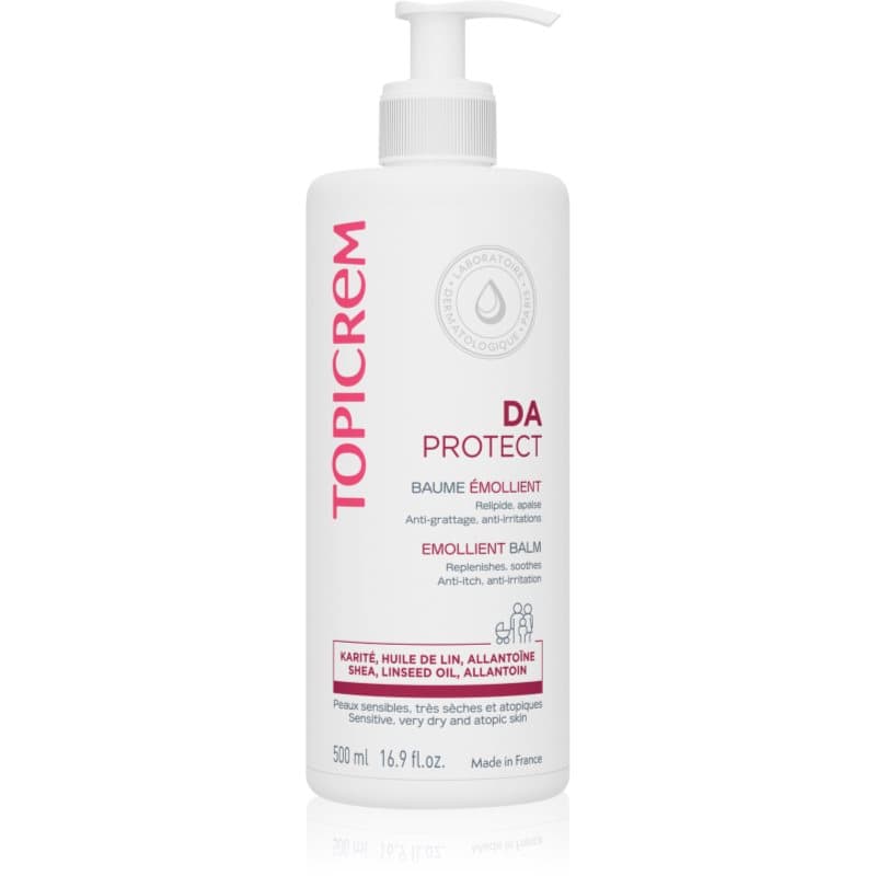 Topicrem AD Emollient Balm Verzorgende Body Balsem voor Zeer Droge Gevoelige en Atopische Huid 500 ml