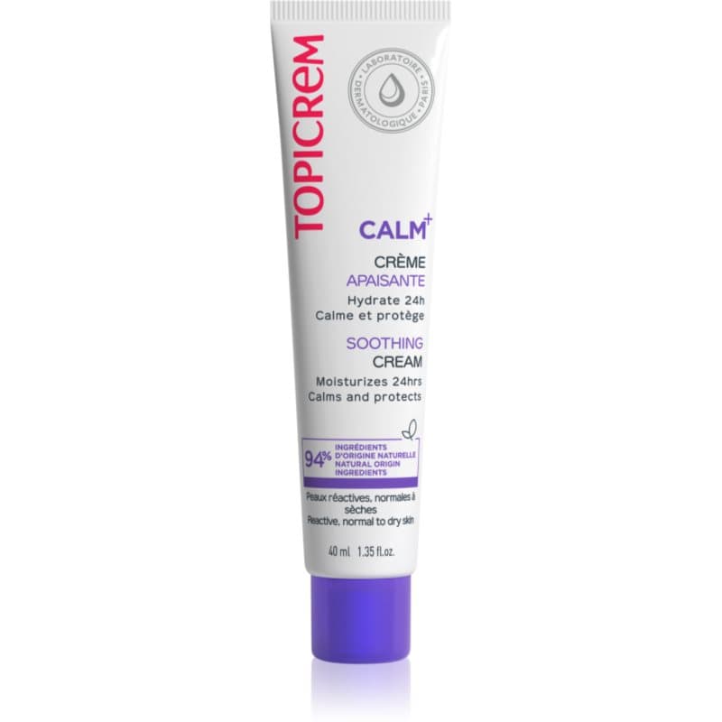 Topicrem UH FACE CALM+ Light Soothing Cream Lichte Kalmerende Crème voor Normale tot Gemengde Huid 40 ml
