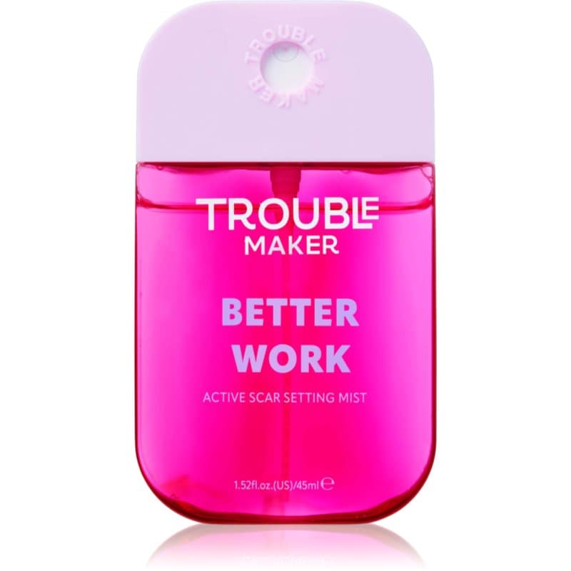Trouble Maker Better Work Fixatie Make-up Spray voor Problematische Huid 45 ml