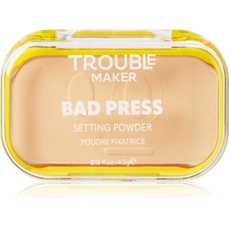 Trouble Maker Bad Press Setting Powder Fixatie Poeder Tint Click Bait Light 4.5 g