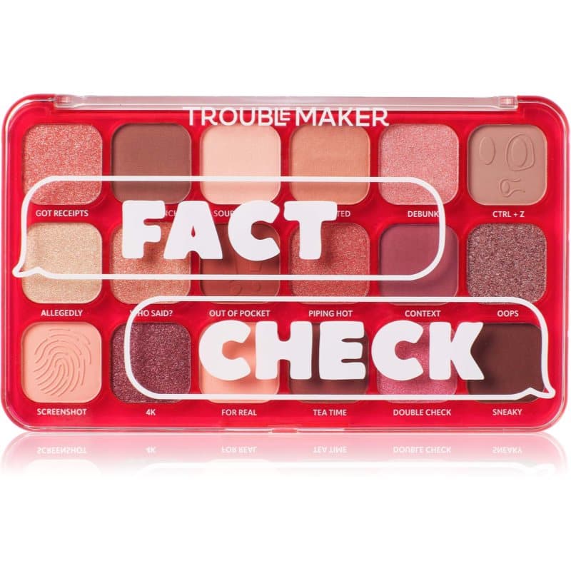Trouble Maker Big Trouble oogschaduw palette Tint Fact Check 27 g