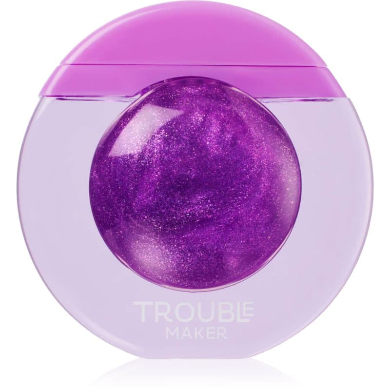 Trouble Maker Bubble Trouble Lip Gloss Lipgloss Tint Morten Purple 12 ml