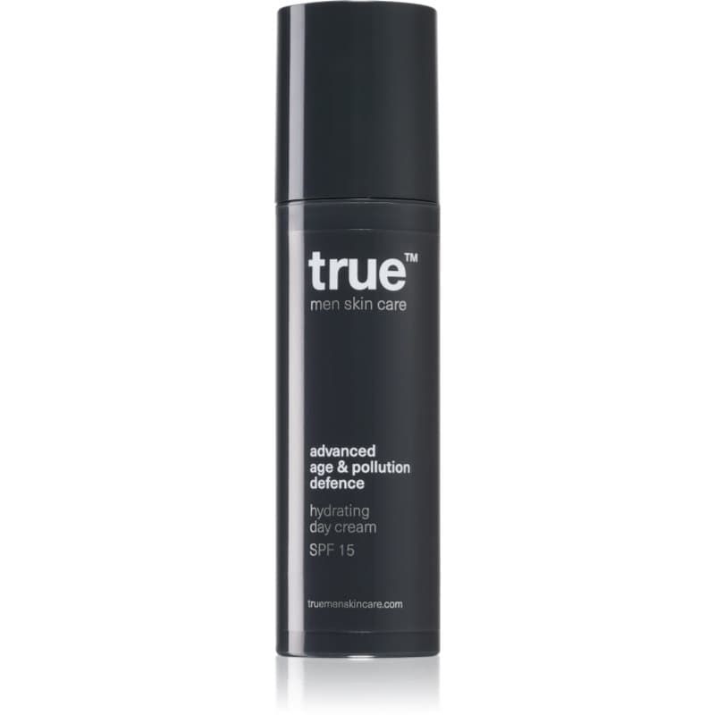 true men skin care Hydrating day cream Hydraterende Dagcrème SPF 15 50 ml