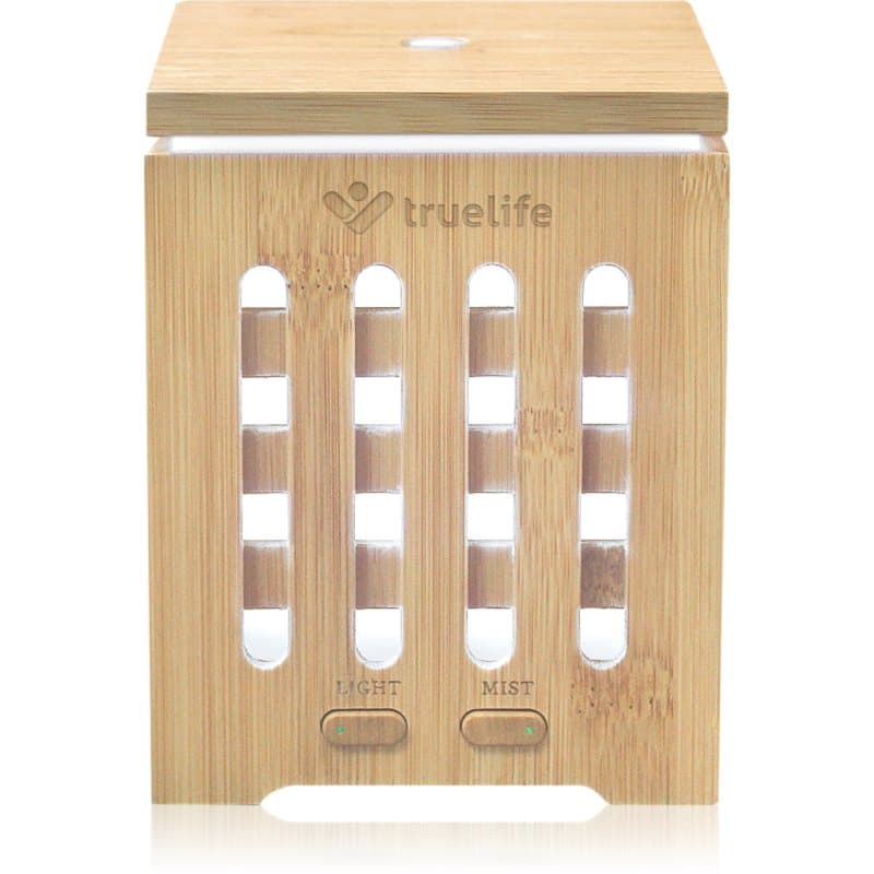 TrueLife AIR Diffuser D7 Bamboo ultrasone aromadiffuser en luchtbevochtiger 1 st