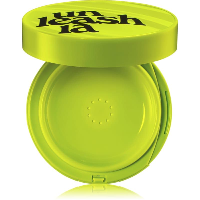 Unleashia Satin Wear Healthy Green Cushion Langaanhoudende Make-up Kussentje SPF 30 Tint 21N Eburnean 15 g