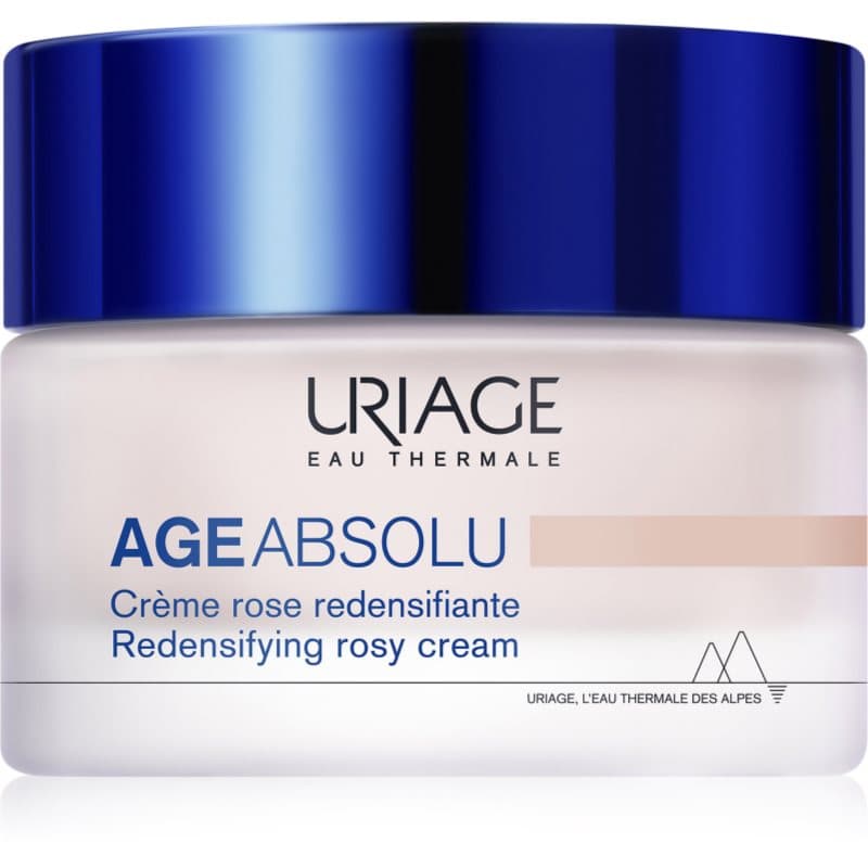 Uriage Age Absolu Redensifying Rosy Cream Anti-Rimpel Verhelderende Crème met Lifting Effect met Hyaluronzuur 50 ml