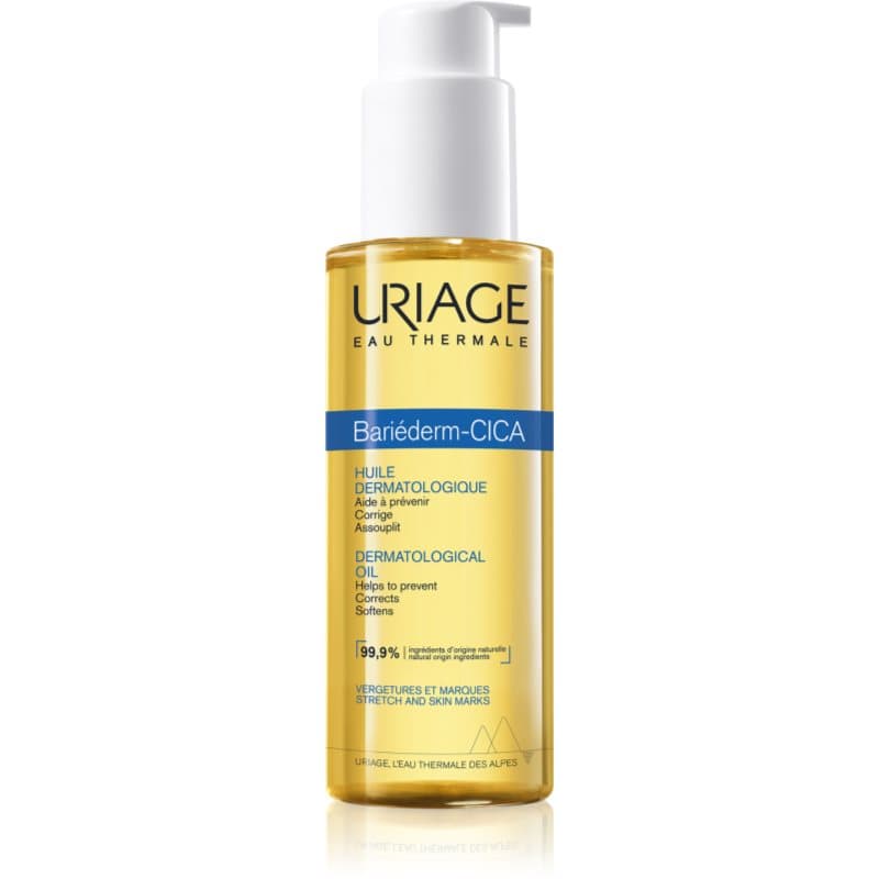 Uriage Bariéderm Cica Dermatological Oil voedende lichaamsolie tegen Striae 100 ml