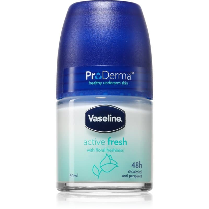Vaseline Active Fresh Antiperspirant Antitranspirant Roll-On met Bloemen Geur 50 ml
