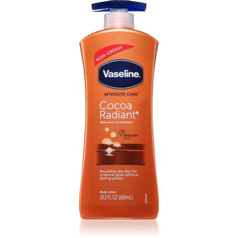 Vaseline Cocoa Radiant Body Lotion Bodylotion voor Droge Huid 600 ml