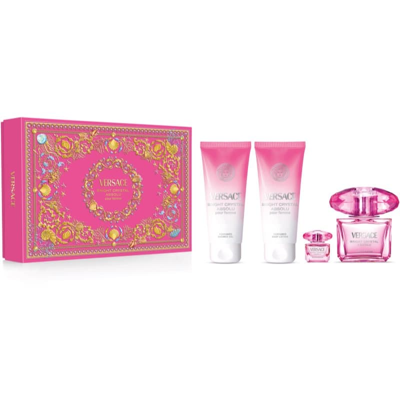 Versace Bright Crystal Absolu Gift Set voor Vrouwen