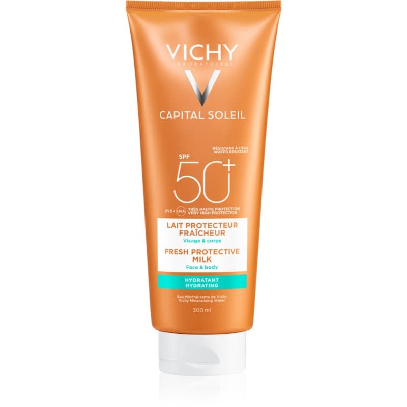 Vichy Capital Soleil Beschermende Melk voor het Gezicht en Lichaam SPF 50+ 300 ml