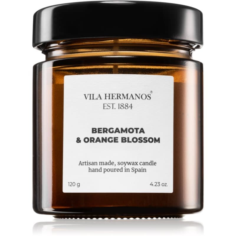 Vila Hermanos Apothecary Bergamot & Orange Blossom geurkaars 120 gr