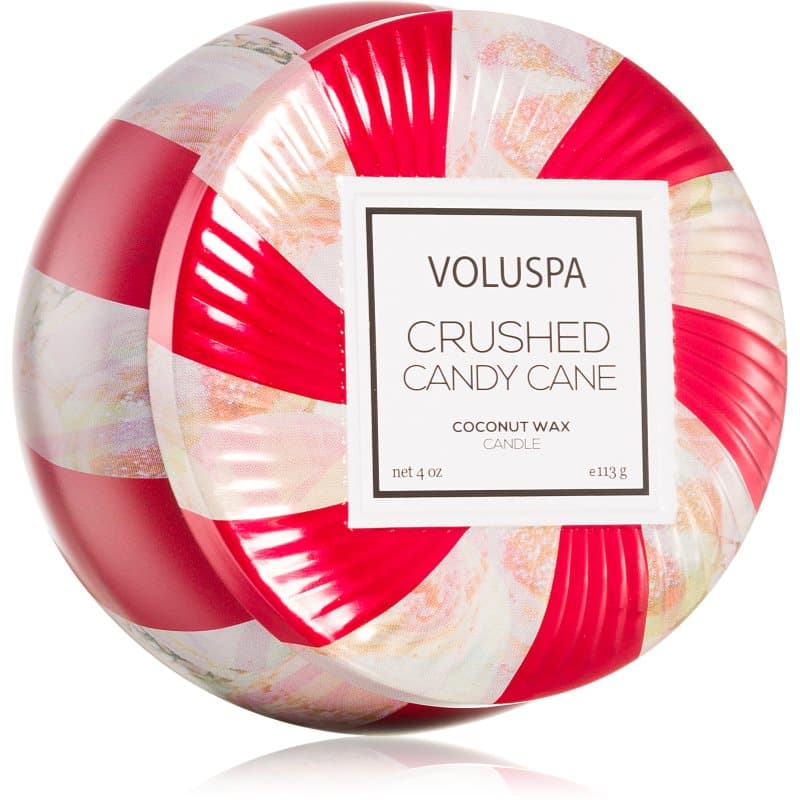 VOLUSPA Crushed Candy Cane geurkaars 113 g