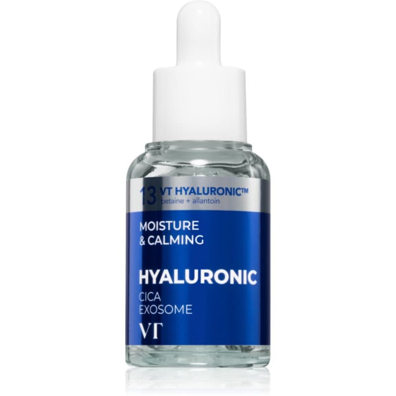 VT Cosmetics Cica Exosome H3 Hydro Ampoule kalmerend gezichtsserum voor Intensieve Hydratatie 30 ml