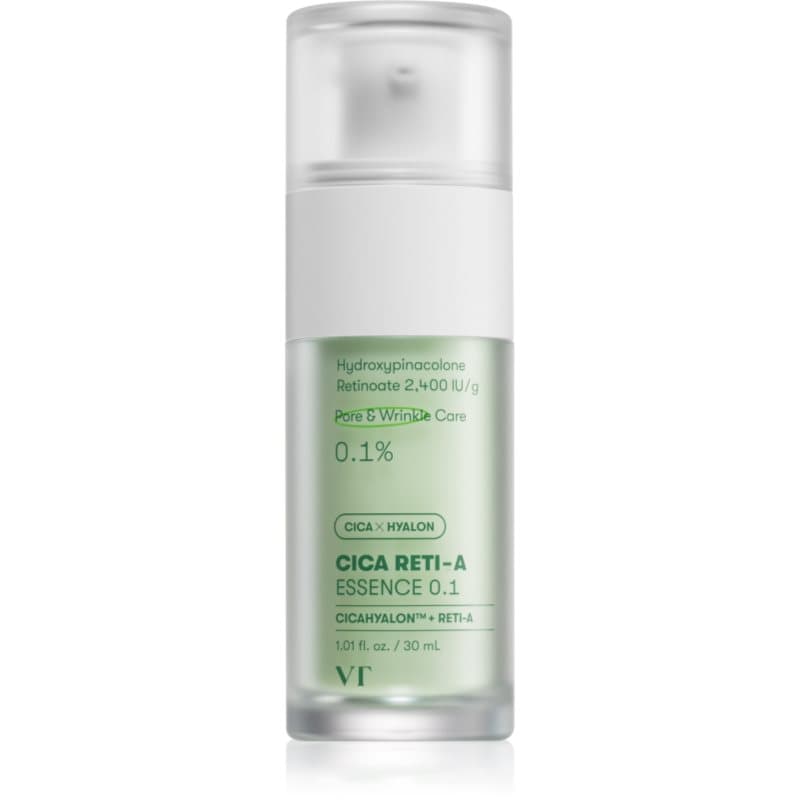 VT Cosmetics Cica Reti-A Essence 0.1 geconcentreerde hydraterende essentie met Ratinol 30 ml