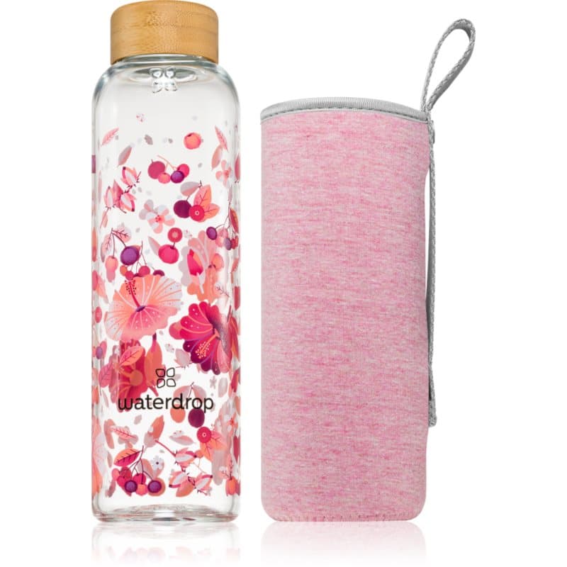 Waterdrop Glass Edition glazen waterfles Relax 600 ml