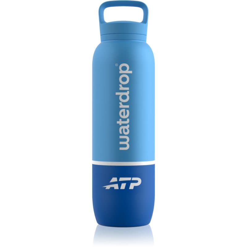 Waterdrop Thermo Steel All-Purpose ATP Tour thermo drinkfles (limited edition) Blue Hard Court 1000 ml