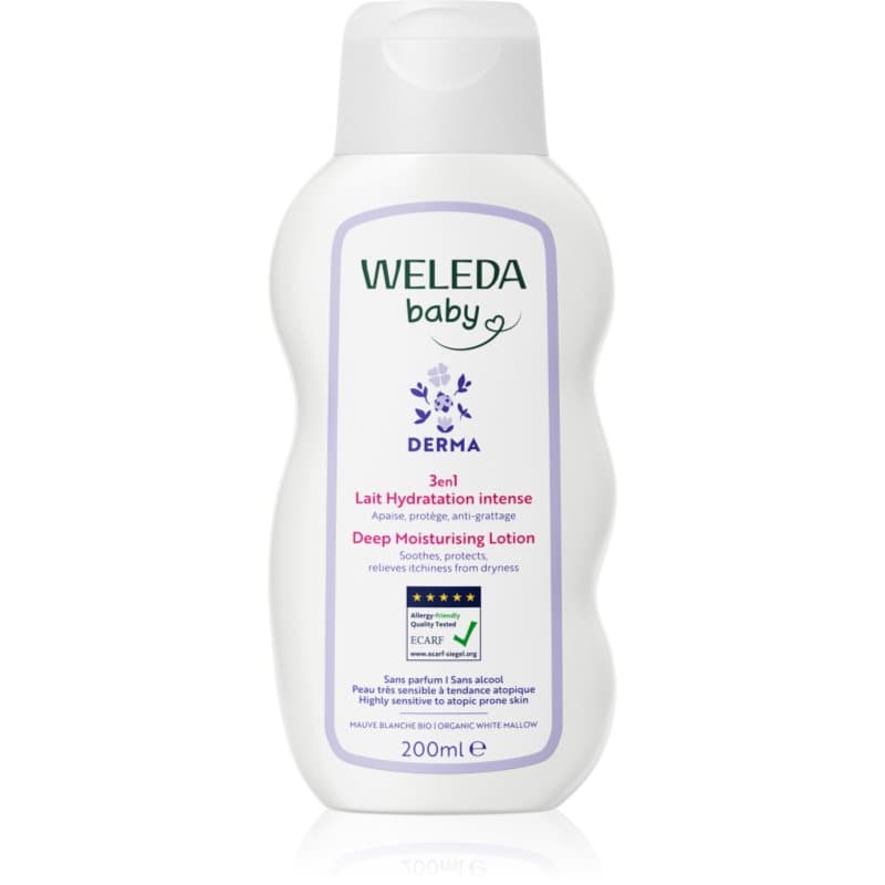Weleda Baby Derma Hydraterende Melk voor Baby Huidje 200 ml