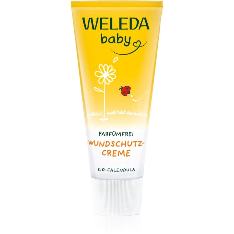 Weleda Baby zuigelingencrème met goudsbloem voor de billetjes Parfumvrij 75 ml