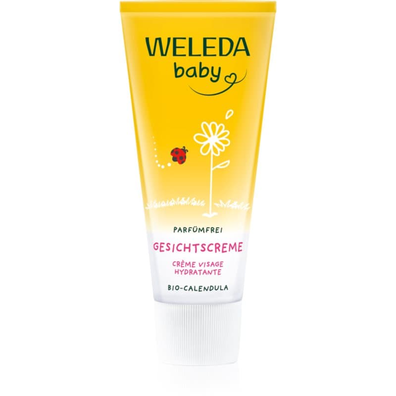 Weleda Baby Calandula Gezichtscrème Parfumvrij 50 ml