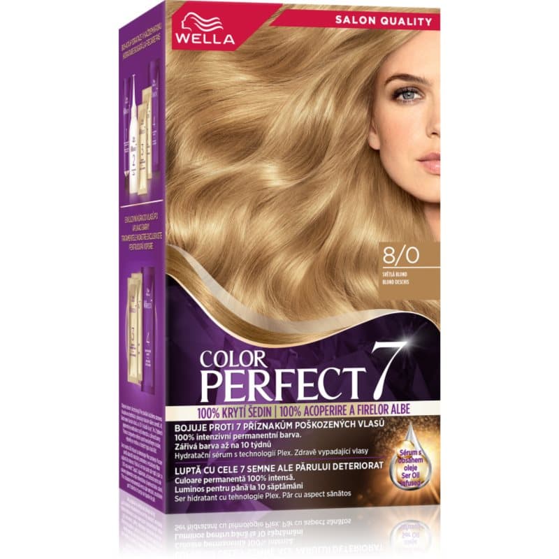 Wella Color Perfect Haarkleuring Tint 8/0 Light Blonde 1 st