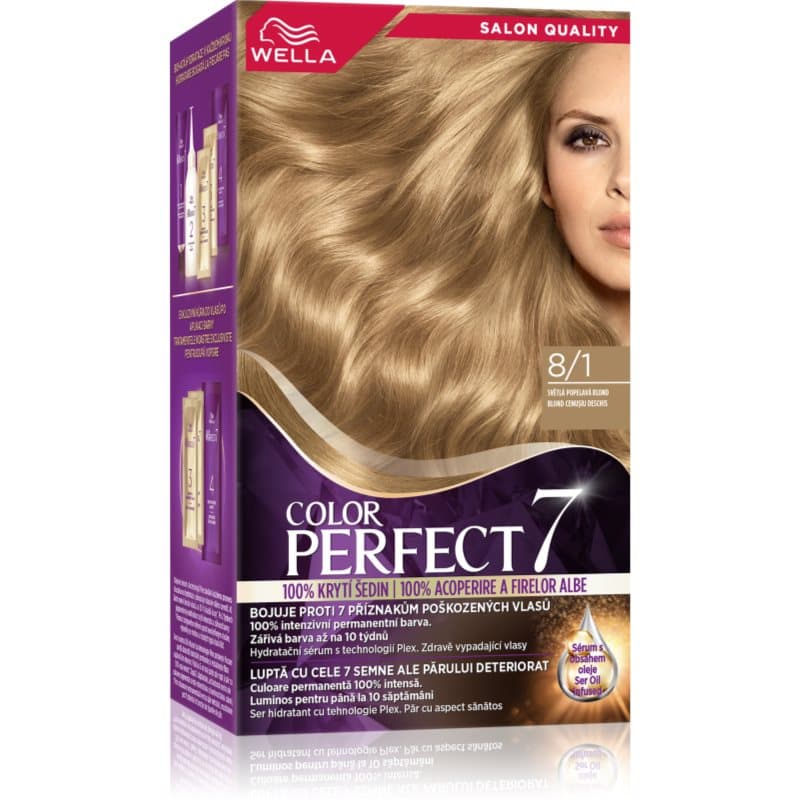 Wella Color Perfect Haarkleuring Tint 8/1 Light Ash Blonde 1 st