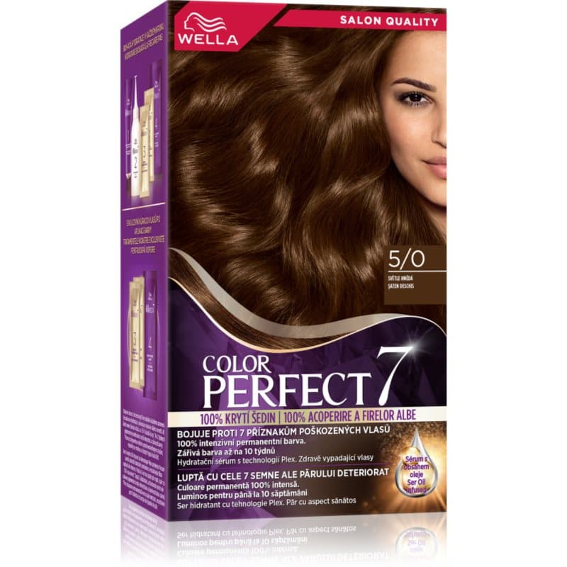 Wella Color Perfect Haarkleuring Tint 5/0 Light Brown 1 st
