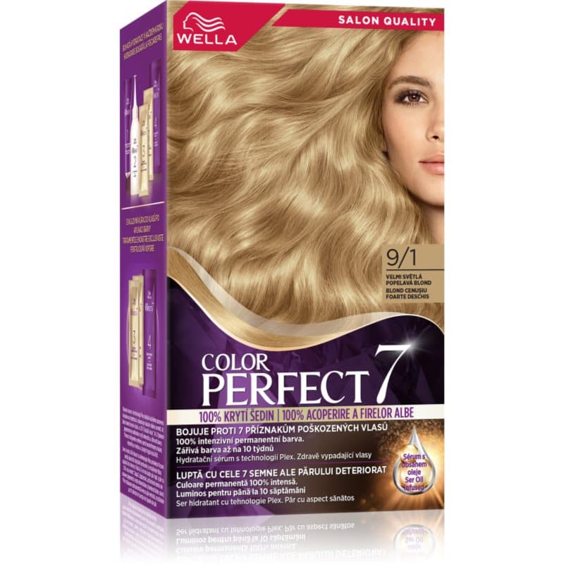 Wella Color Perfect Haarkleuring Tint 9/1 Very Light Ash Blond 1 st