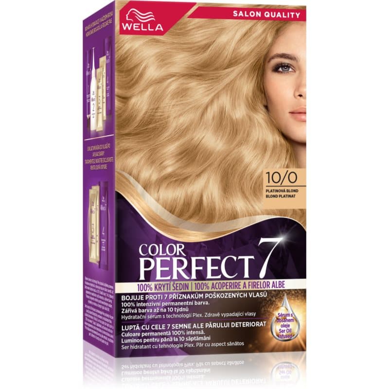 Wella Color Perfect Haarkleuring Tint 10/0 Platinium Blonde 1 st