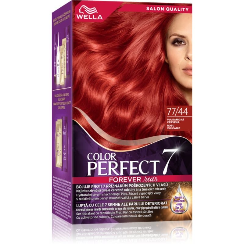 Wella Color Perfect Haarkleuring Tint 77/44 Volcano Red 1 st