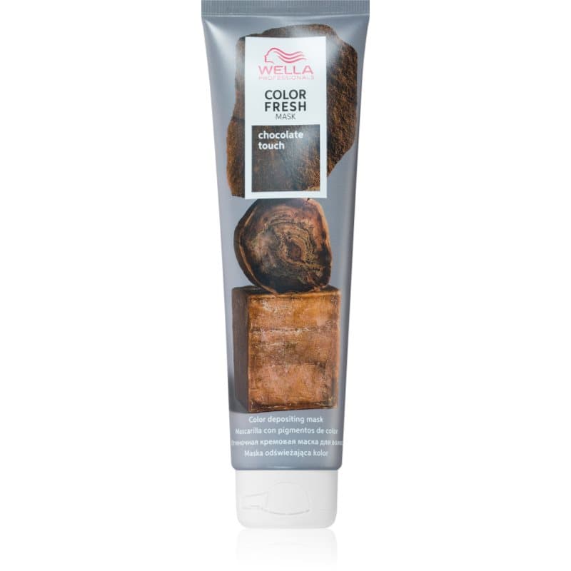 Wella Professionals Color Fresh Bonding Color Mask voor Alle Haartypen Tint Chocolate Touch 150 ml