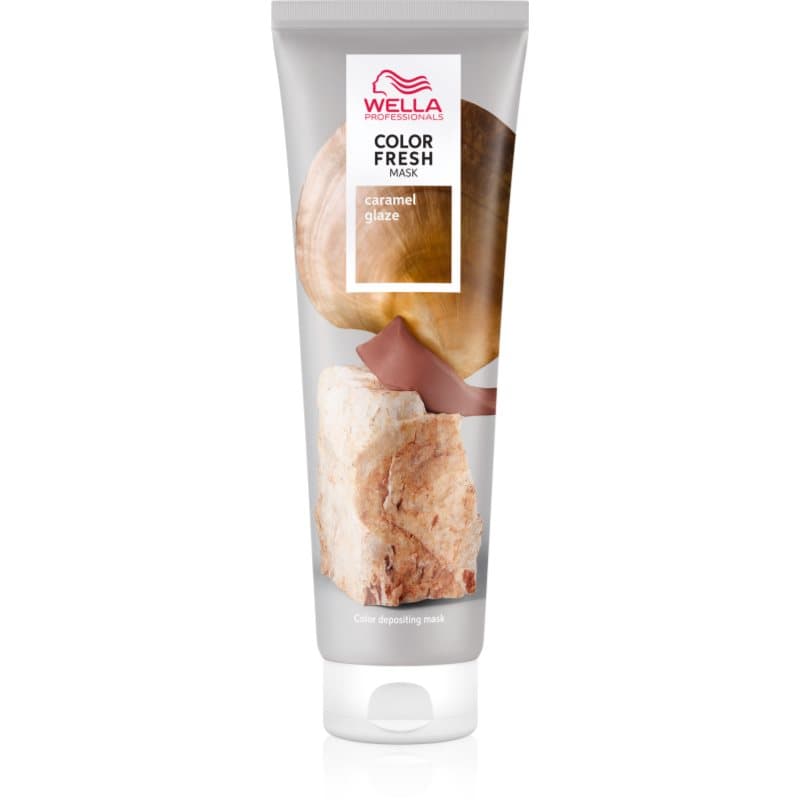 Wella Professionals Color Fresh Bonding Color Mask voor Alle Haartypen Tint Caramel Glaze 150 ml