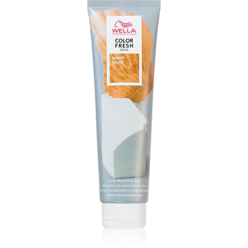 Wella Professionals Color Fresh Bonding Color Mask voor Alle Haartypen Tint Peach Blush 150 ml