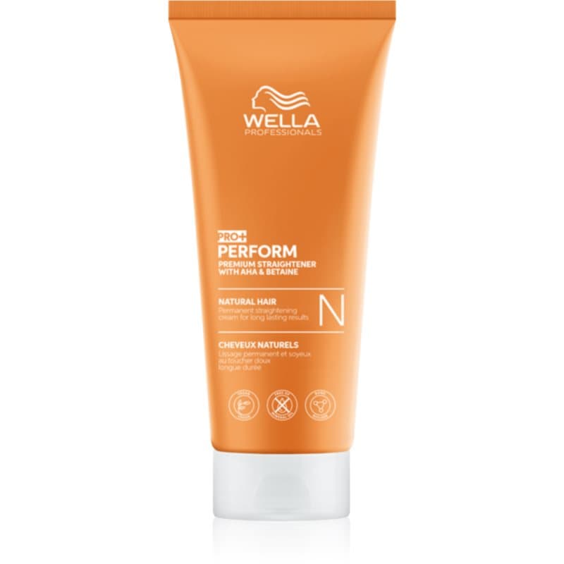 Wella Professionals Perform+ Straightener N Permanente Grove Krullen voor Natuurlijk Haar 200 ml