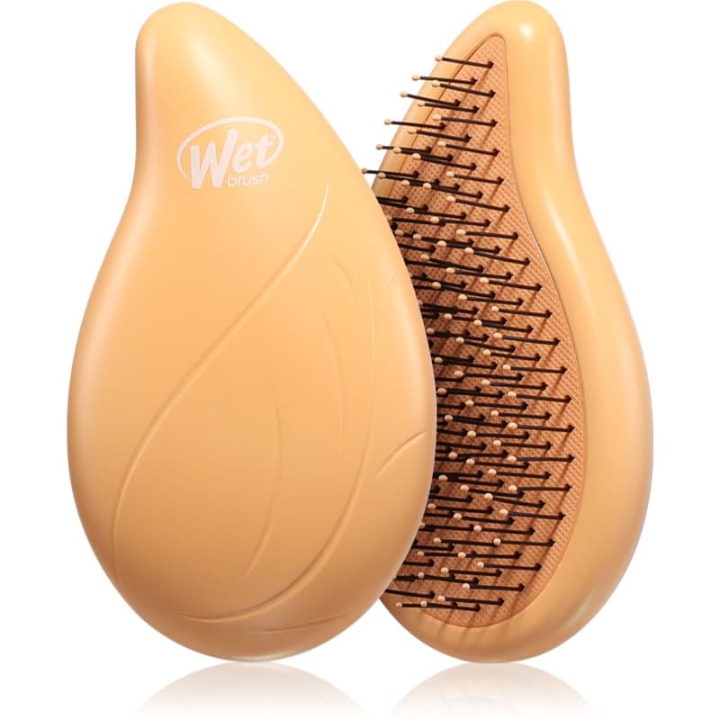 Wet Brush Go Green Borstel voor Alle Haartypen Orange coconut oil 1 st