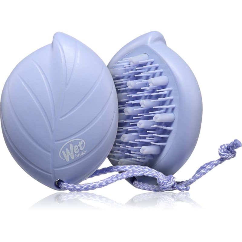 Wet Brush Go Green Oil infused scalp massager and exfoliator Massage Borstel voor Haar en Hoofdhuid 1 st