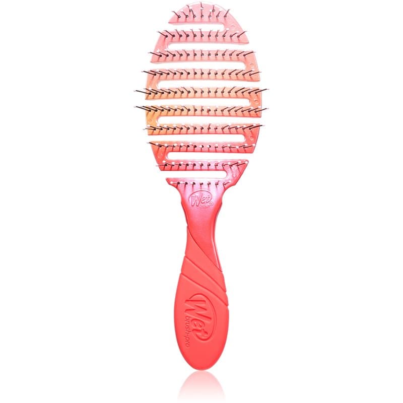 Wet Brush Flex Dry Haarborstel voor Makkelijk doorkambaar Haar Coral ombre 1 st