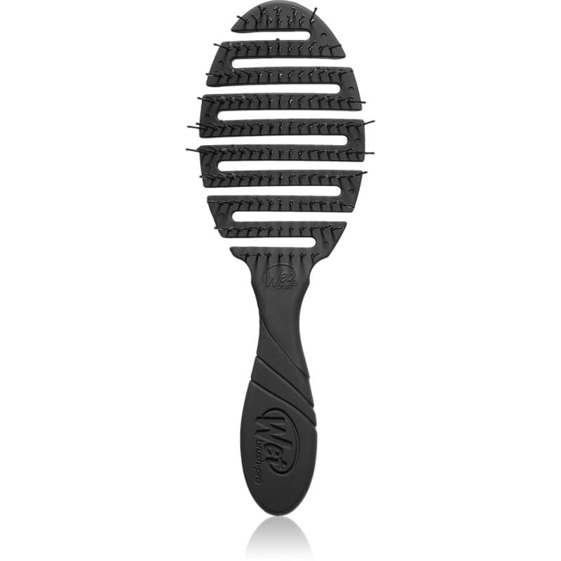 Wet Brush Flex Dry platte haarborstel voor het Haar Black 1 st