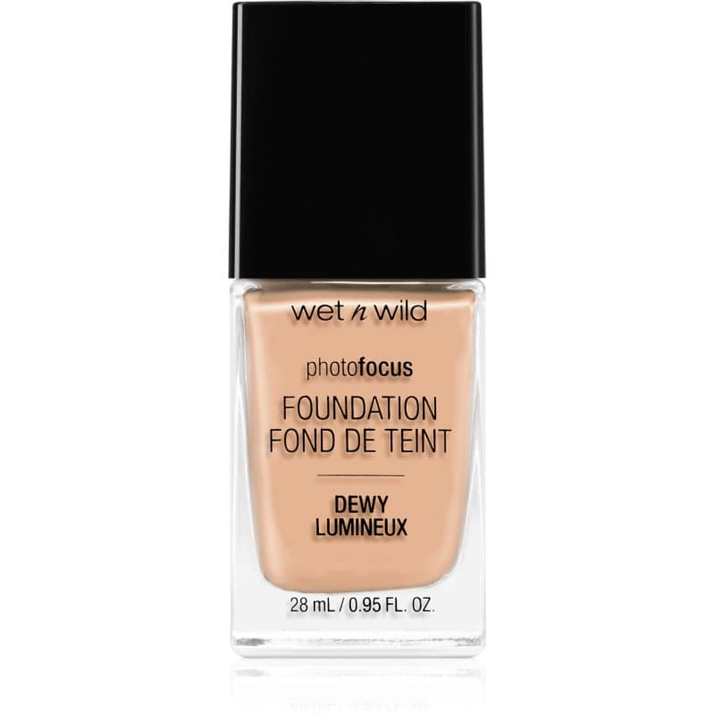 Wet n Wild PhotoFocus Lichte Hydraterende Foundation voor Stralende Huid Tint Nude Ivory 28 ml