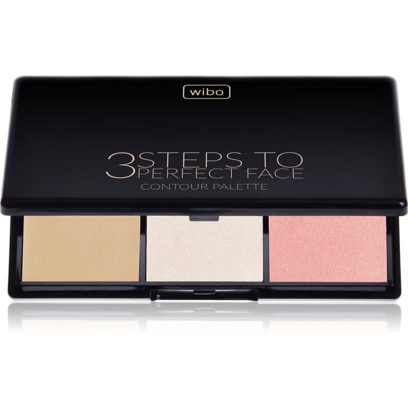 Wibo 3 Steps To Perfect Face Light Contour Palet voor het Gezicht 10 gr