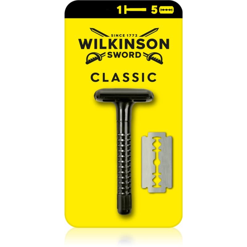 Wilkinson Sword Classic scheerapparaat + reservemesjes 5st.